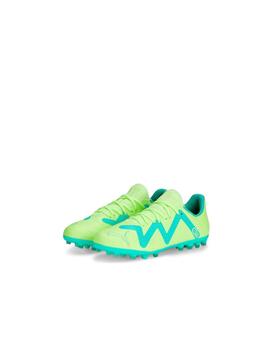 Bota Puma Future Play Game MG JR Fluor