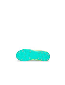 Bota Puma Future Play Game MG JR Fluor