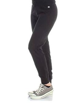 Pantalon Champion de puño para mujer NEGRO