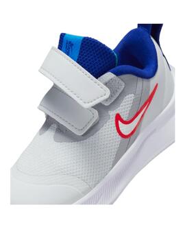 Zapatilla Nike Star Runner 3 TDV Gris/Rojo