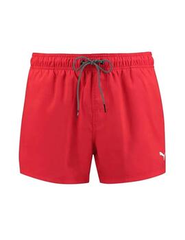 Bañador Puma Swim S-Length Hombre Rojo