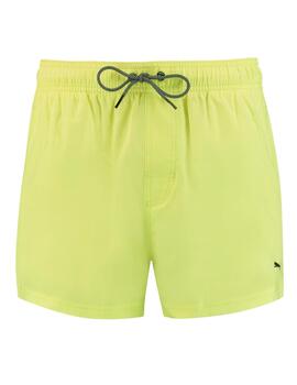 Bañador Puma Swim S-Length Hombre Amarillo Fluor