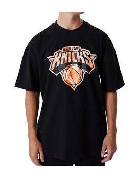 Camiseta NE Infill NY Knicks Ng/Naranja