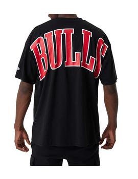 Camiseta NE Infill Chicago Bulls Ng/Rojo