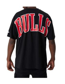 Camiseta NE Infill Chicago Bulls Ng/Rojo