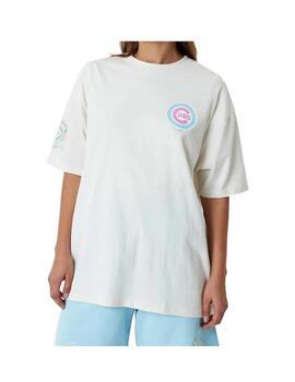 Camiseta NE Pastel Chicago Cubs Beige/Azul