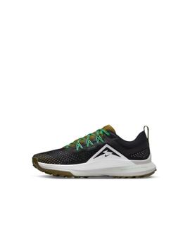 Zapatilla Nike M React Pegasus Trail 4 Negro/Blanco/Verde