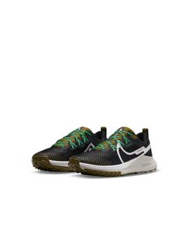 Zapatilla Nike M React Pegasus Trail 4 Negro/Blanco/Verde