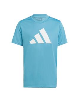 Camiseta Adidas U TR-ES Logo Niño Azul