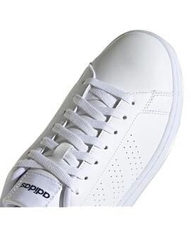 Zapatilla Adidas M Advantage Blanco/Azul