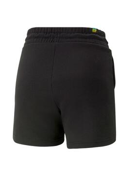 Shorts Puma LOVE IS LOVE Mujer Negro