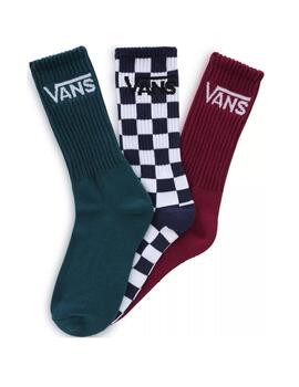 Calcetines Vans Classic Vd/Granate/Cuadros