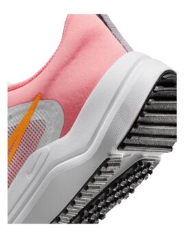 Zapatilla Nike Downshifter 12 NN GS Blanco/Coral