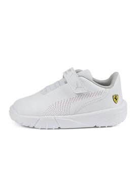 Zapatilla Puma Ferrari Drift Cat Bebé Blanco