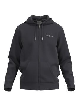 Chaqueta Pepe Jeans L Edward Zip Hombre Negro