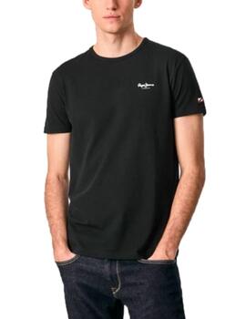 Camiseta Pepe Jeans L Original Basic 3N Hombre Negro