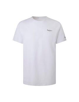 Camiseta Pepe Jeans L Original Basic 3N Hombre Blanco