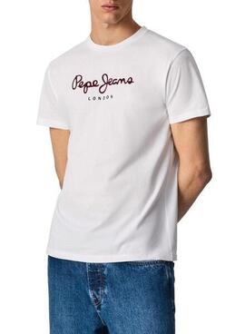 Camiseta Pepe Jeans L Eggo N Hombre Blanco