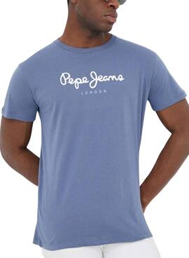 Camiseta Pepe Jeans L Eggo N Hombre Azul