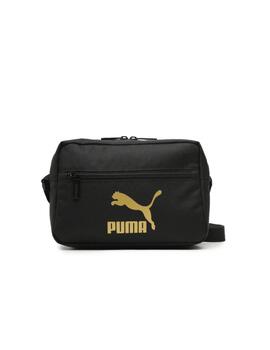 Bandolera Puma Classics Archive Negro y Dorado