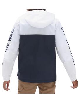 Vans Cortavientos WindBreaker para hombre Blanco/Marino