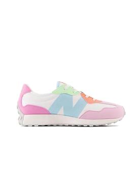 Zapatilla New Balance 327 GS Blanco/Multi