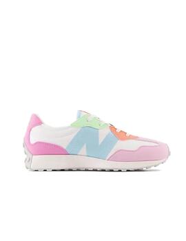 Zapatilla New Balance 327 GS Blanco/Multi