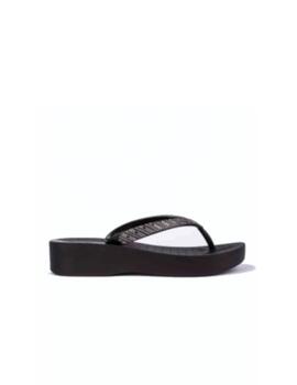 Chancla Ipanema W Mesh VIII Platform Negro/Gris