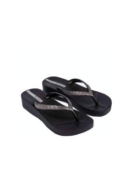 Chancla Ipanema W Mesh VIII Platform Negro/Gris