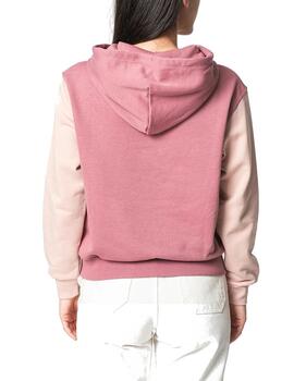 Sudadera Converse ColorBlocked FT Mujer Rosa