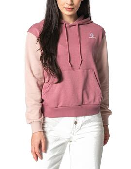 Sudadera Converse ColorBlocked FT Mujer Rosa