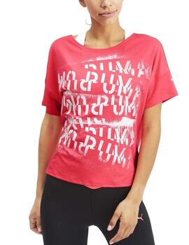 Camiseta Puma HIT Feel It Mujer Puma Rosa