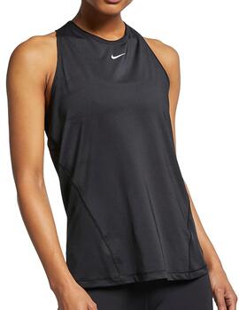 Camiseta Nike Pro Mujer Negro