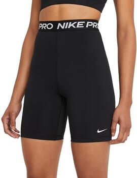 Short Nike W Pro 365 7' Negro/Blanco