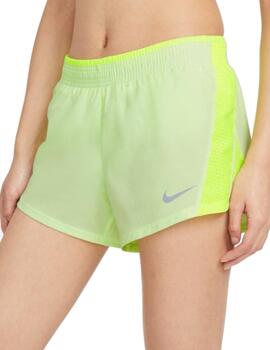 Short Nike Running Mujer Fluor