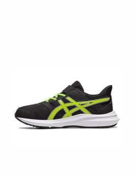 Zapatilla Asics Jolt 4 PS Negro/Lima