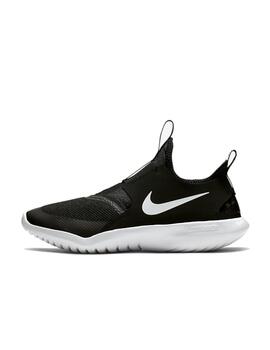 Zapatilla Running Nike Flex Runner GS Negro y Blanco