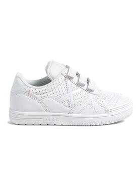 Zapatilla Munich G3 Kid VCO Profit 207 Blanco