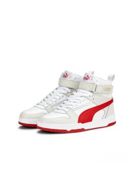 Zapatilla Puma RDB Game JR Blanco/Rojo