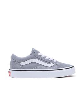 Zapatilla Vans Old Skool Kids Gris