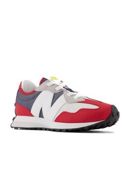 Zapatillas New Balance 327 Rojo, blanca y azull