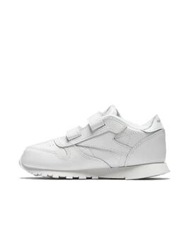 Zapatilla Reebok Classic Leather 2V Bebé Blanco