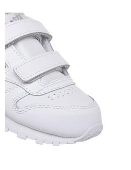 Zapatilla Reebok Classic Leather 2V Bebé Blanco