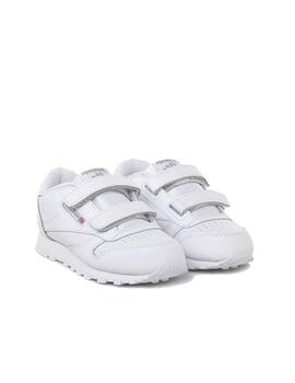 Zapatilla Reebok Classic Leather 2V Bebé Blanco