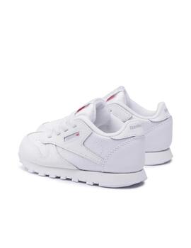 Zapatilla Reebok TD Classic Lea Elástico Blanco