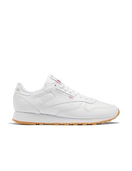 Zapatilla Reebok U Classic Leather Blanco/Gum