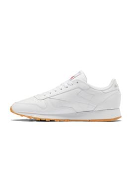 Zapatilla Reebok U Classic Leather Blanco/Gum