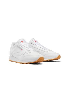 Zapatilla Reebok U Classic Leather Blanco/Gum