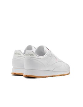 Zapatilla Reebok U Classic Leather Blanco/Gum