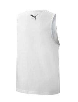 Camiseta Puma Basketball Tank Niño Blanco